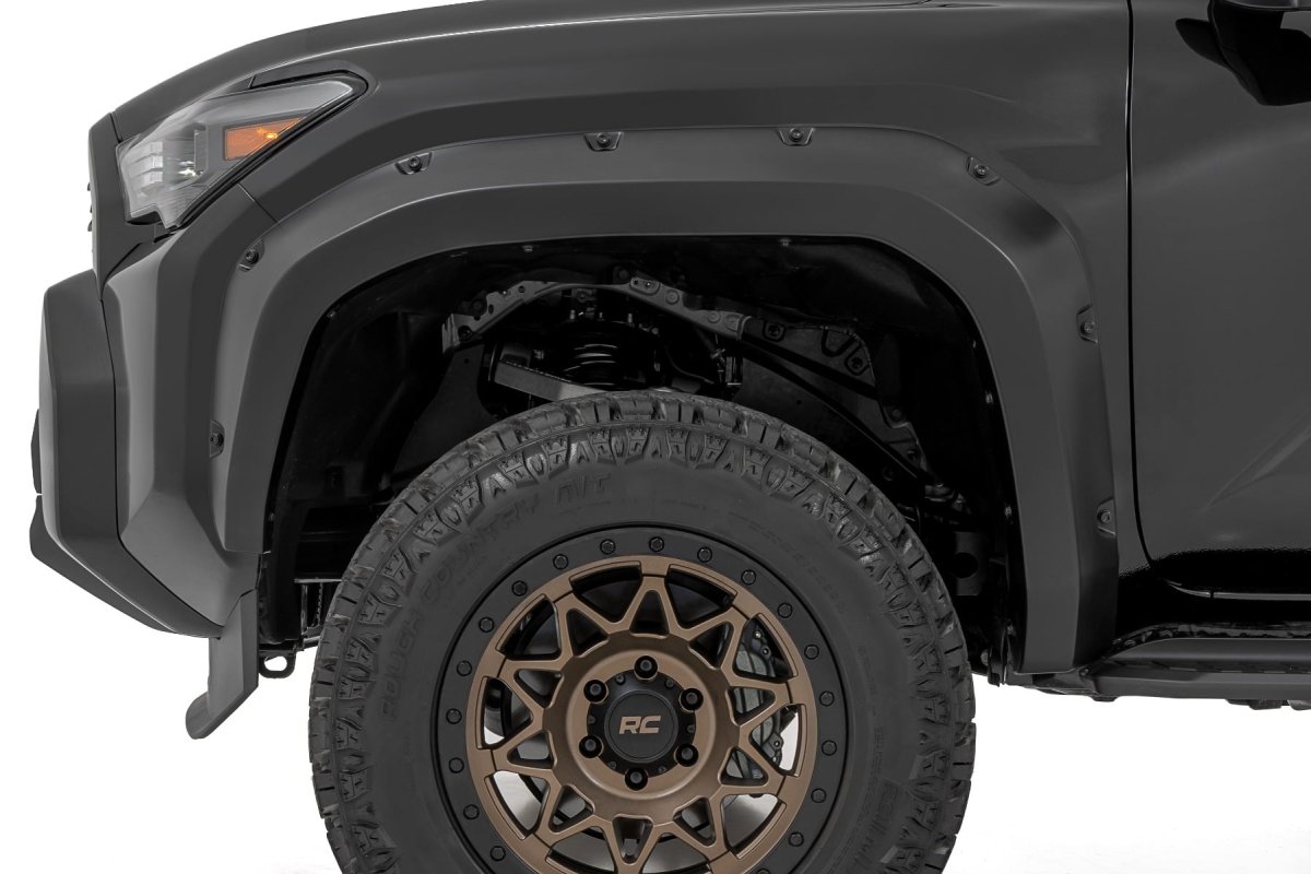 Toyota 4Runner Fender Flares - Rough Country - Pocket - Flat Black - '25-'26